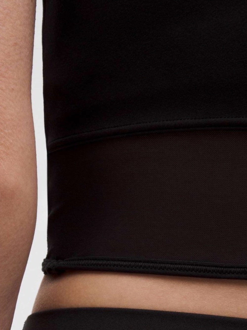 Lululemon Nulu High-Neck Mesh-Hem Tank Top *Light Support, B/C Cup
Black - Picture 3 of 7